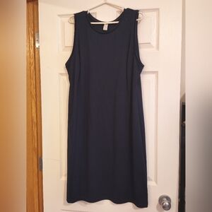 Navy blue sheath dress size XL